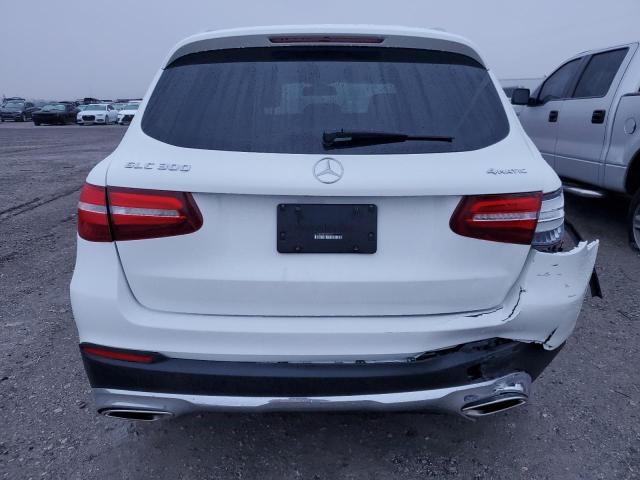 WDC0G4KBXJV073442 - 2018 MERCEDES-BENZ GLC 300 4MATIC WHITE photo 6