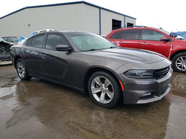 2C3CDXHG2GH174058 - 2016 DODGE CHARGER SXT GRAY photo 4