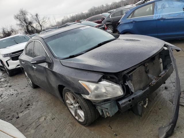 1N4AA5AP4AC875193 - 2010 NISSAN MAXIMA S BLACK photo 4