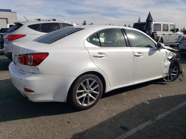 JTHBF5C27D5187178 - 2013 LEXUS IS 250 WHITE photo 3