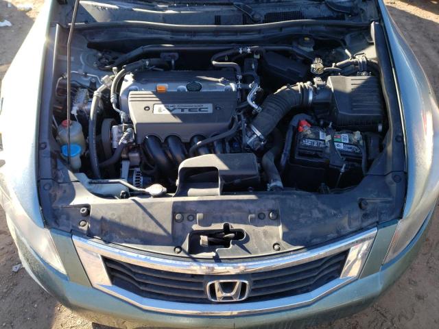 JHMCP26808C040427 - 2008 HONDA ACCORD EXL BLUE photo 11