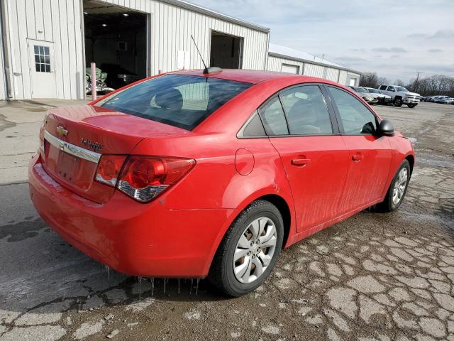 1G1PC5SH3G7113246 - 2016 CHEVROLET CRUZE LIMI LS RED photo 3