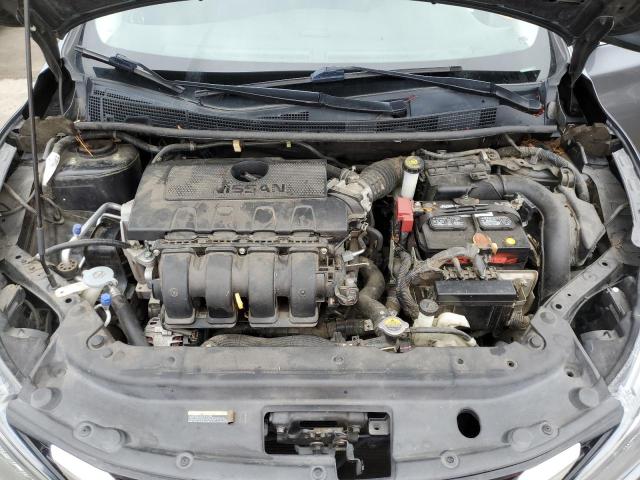 3N1AB7AP7HL695615 - 2017 NISSAN SENTRA S GRAY photo 11