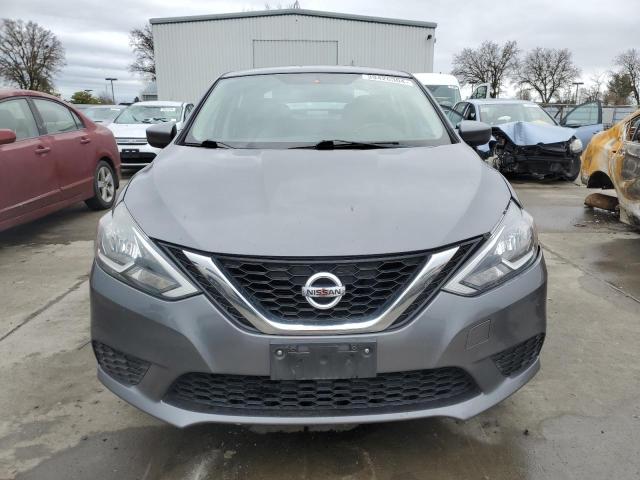 3N1AB7AP7HL695615 - 2017 NISSAN SENTRA S GRAY photo 5