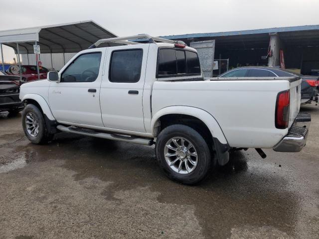 1N6ED27T9YC406811 - 2000 NISSAN FRONTIER CREW CAB XE WHITE photo 2