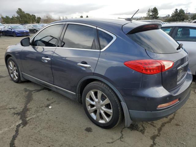 JNKAJ09F58M357234 - 2008 INFINITI EX35 BASE Կապույտ լուսանկար 2