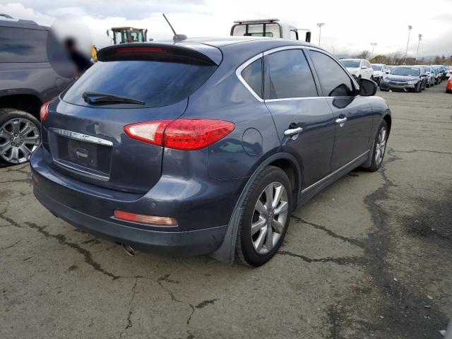 JNKAJ09F58M357234 - 2008 INFINITI EX35 BASE Կապույտ լուսանկար 3