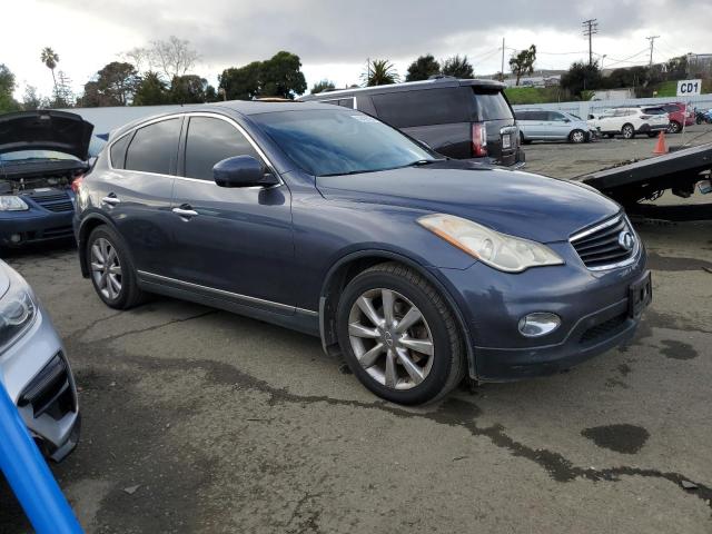 JNKAJ09F58M357234 - 2008 INFINITI EX35 BASE Կապույտ լուսանկար 4