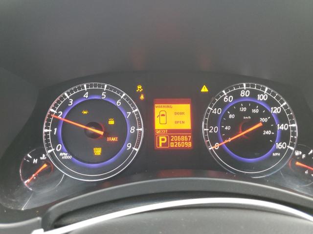 JNKAJ09F58M357234 - 2008 INFINITI EX35 BASE Կապույտ լուսանկար 9