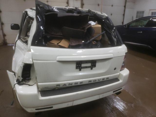 SALSH2E46AA223916 - 2010 LAND ROVER RANGE ROVE SC WHITE photo 6