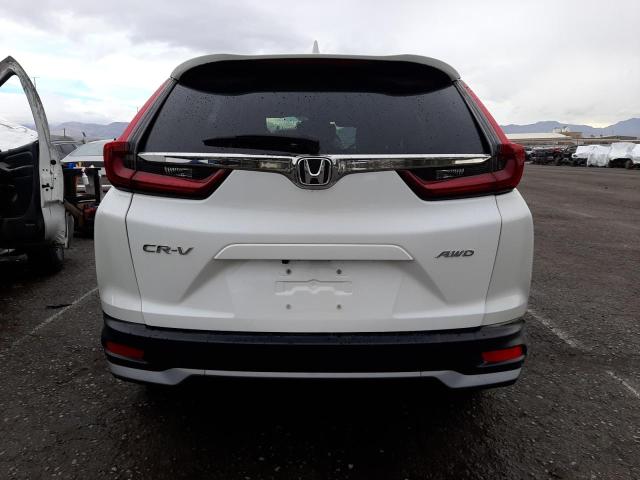 2HKRW2H84NH603457 - 2022 HONDA CR-V EXL WHITE photo 6