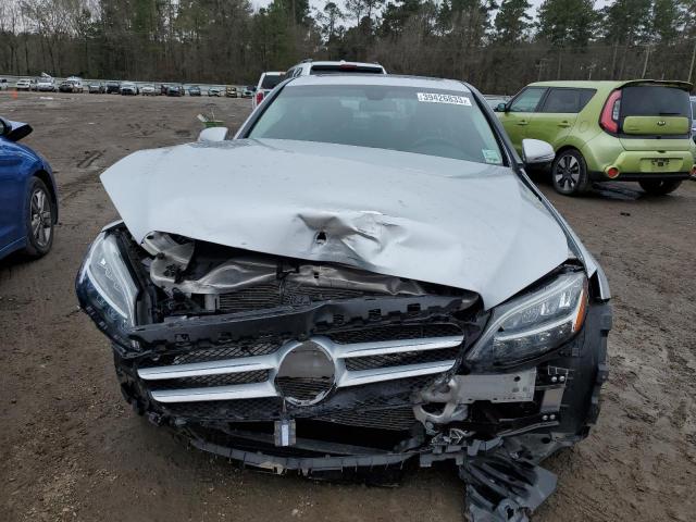 W1KWF8DB3MR646417 - 2021 MERCEDES-BENZ C 300 SILVER photo 5