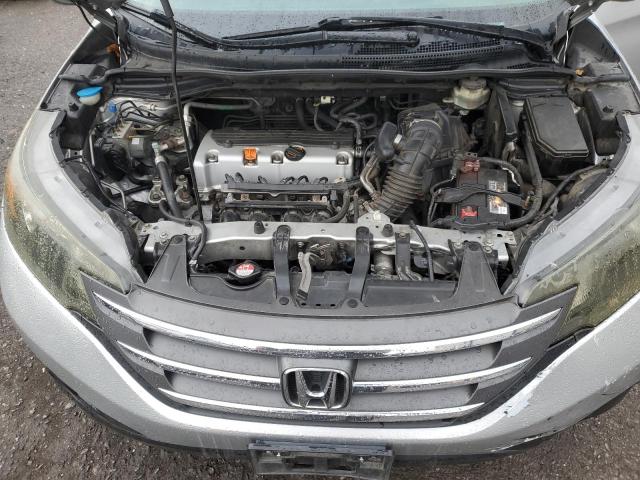 JHLRM4H78CC013105 - 2012 HONDA CR-V EXL SILVER photo 11