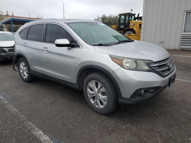 JHLRM4H78CC013105 - 2012 HONDA CR-V EXL SILVER photo 4