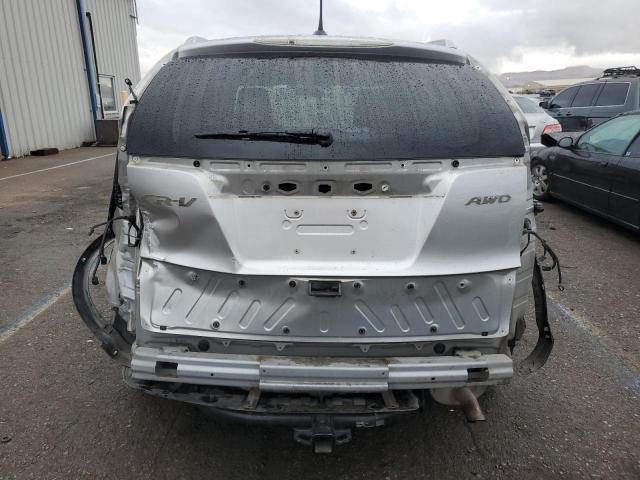 JHLRM4H78CC013105 - 2012 HONDA CR-V EXL SILVER photo 6