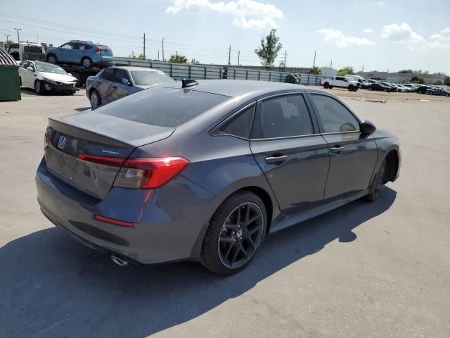 2HGFE2F56NH510710 - 2022 HONDA CIVIC SPORT Grau Foto 3