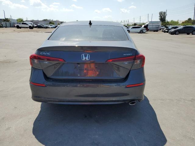 2HGFE2F56NH510710 - 2022 HONDA CIVIC SPORT Grau Foto 6