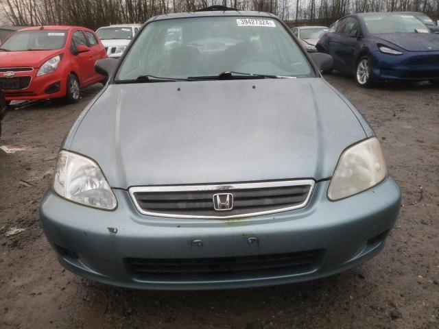 1HGEJ6574YL032988 - 2000 HONDA CIVIC LX BLUE photo 5