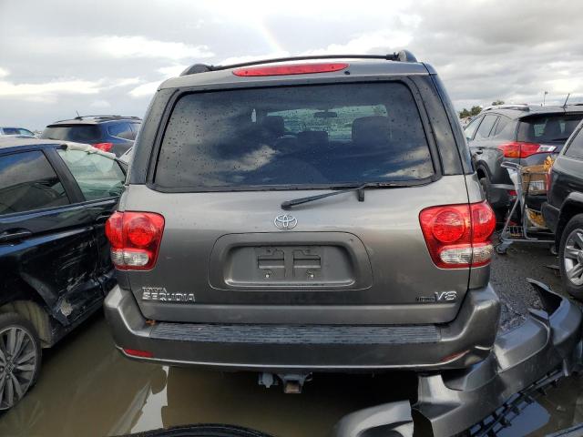 5TDZT34A26S274275 - 2006 TOYOTA SEQUOIA SR5 CHARCOAL photo 6