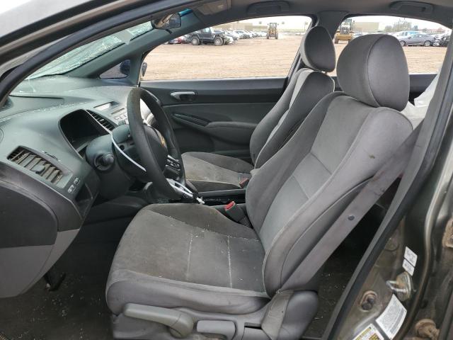 2HGFA16596H514208 - 2006 HONDA CIVIC LX GRAY photo 7