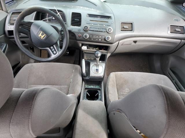 2HGFA16596H514208 - 2006 HONDA CIVIC LX GRAY photo 8