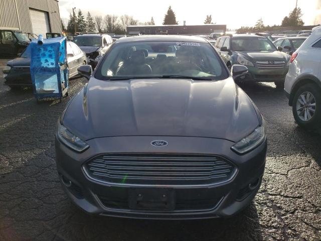 3FA6P0H97DR326382 - 2013 FORD FUSION SE GRAY photo 5