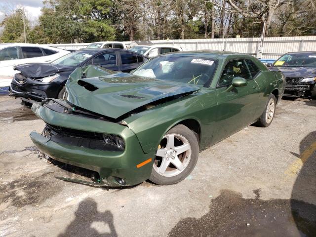 2C3CDZFJ1KH723820 - 2019 DODGE CHALLENGER R/T SCAT PACK GREEN photo 1