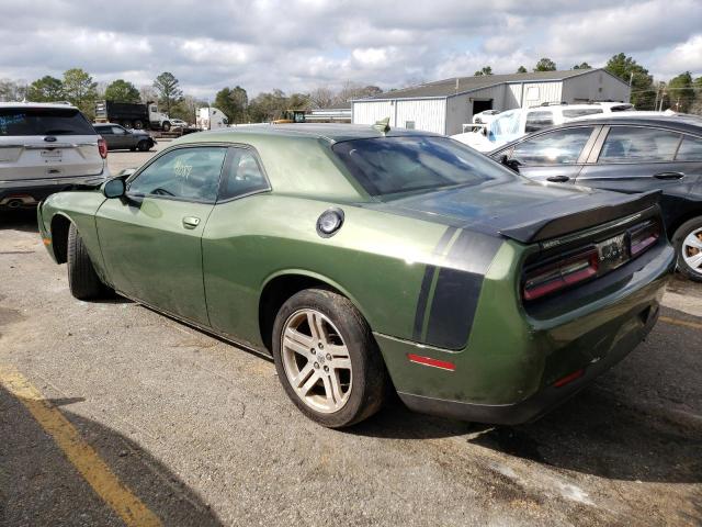 2C3CDZFJ1KH723820 - 2019 DODGE CHALLENGER R/T SCAT PACK GREEN photo 2