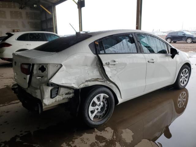 KNADM4A33G6688294 - 2016 KIA RIO LX WHITE photo 3