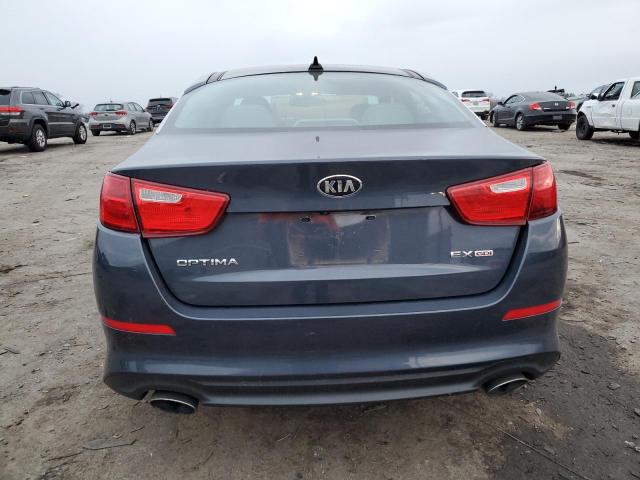 5XXGN4A79FG423041 - 2015 KIA OPTIMA EX BLUE photo 6