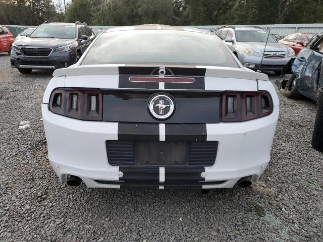 1ZVBP8AM5E5303447 - 2014 FORD MUSTANG WHITE photo 6