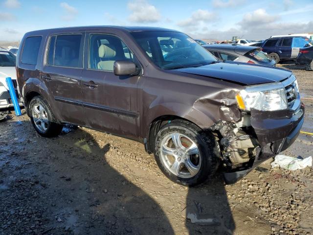 5FNYF4H5XDB010227 - 2013 HONDA PILOT EXL GRAY photo 4