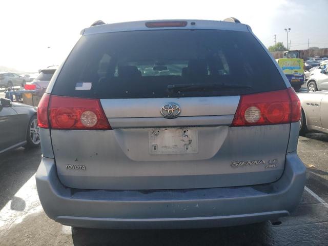 5TDBK23CX7S006187 - 2007 TOYOTA SIENNA LE GRAY photo 6