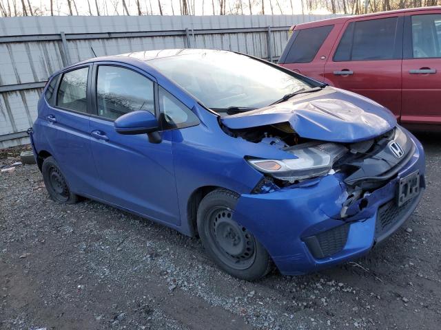 JHMGK5H53GX026078 - 2016 HONDA FIT LX BLUE photo 4