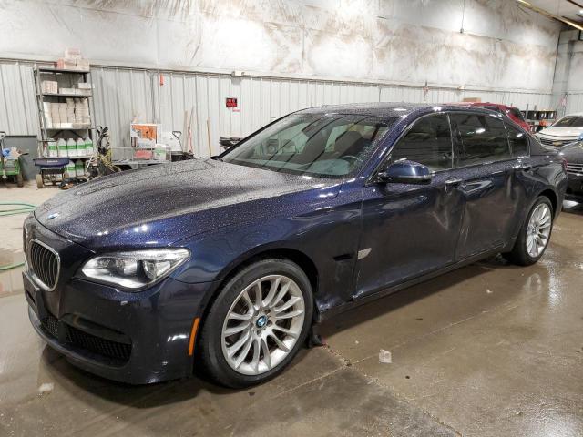WBAYF4C53DD127949 - 2013 BMW 740 LXI BLUE photo 1