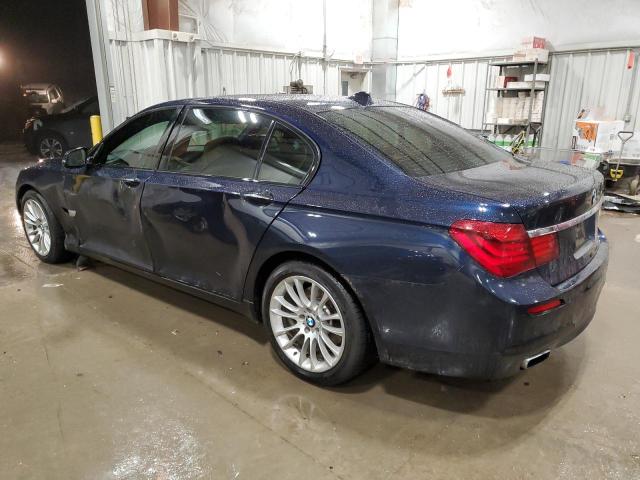 WBAYF4C53DD127949 - 2013 BMW 740 LXI BLUE photo 2
