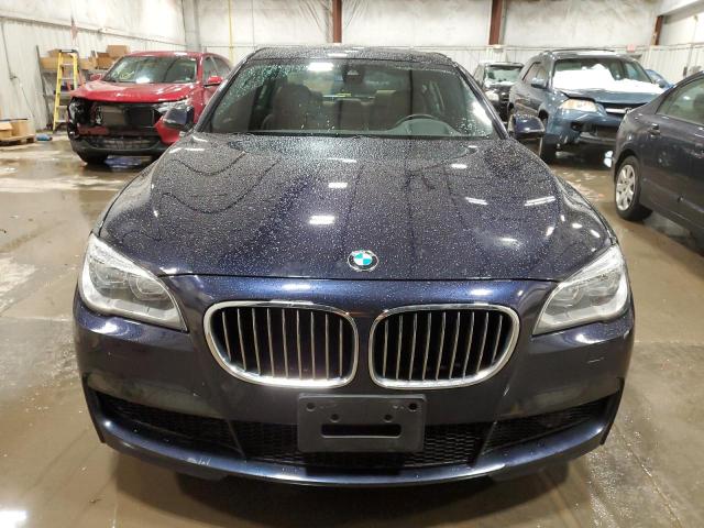 WBAYF4C53DD127949 - 2013 BMW 740 LXI BLUE photo 5