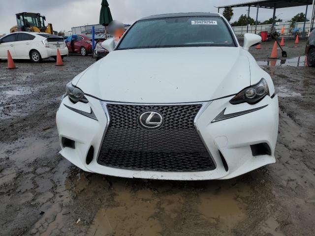 JTHBE1D27E5014112 - 2014 LEXUS IS 350 WHITE photo 5