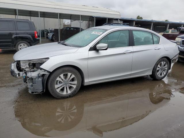 1HGCR2F35EA246111 - 2014 HONDA ACCORD LX SILVER photo 1