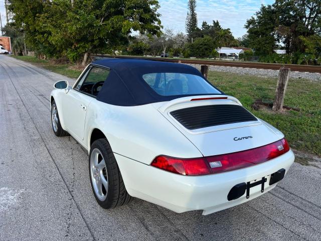 WP0CA2992SS341818 - 1995 PORSCHE 911 CARRERA 2 WHITE photo 3