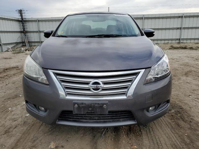 3N1AB7APXFY236062 - 2015 NISSAN SENTRA S CHARCOAL photo 5