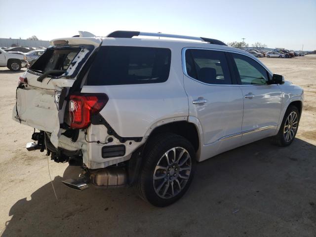 1GKKNPLS5MZ164754 - 2021 GMC ACADIA DENALI WHITE photo 3