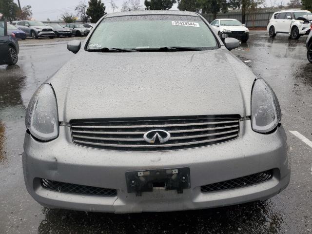 JNKCV54E84M828862 - 2004 INFINITI G35 SILVER photo 5