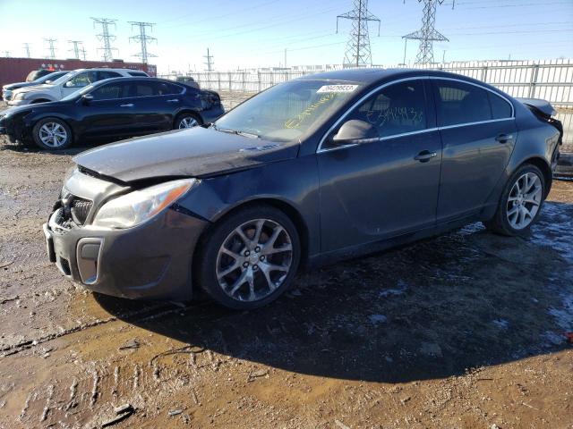 2G4GV5GX6G9104214 - 2016 BUICK REGAL GS GRAY photo 1