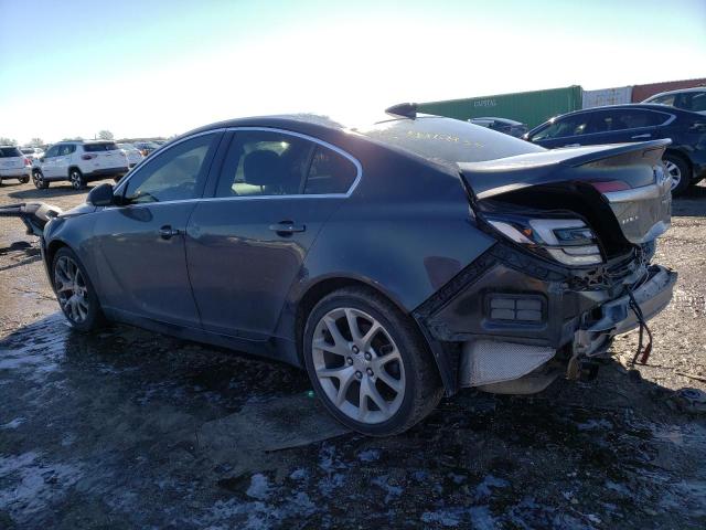 2G4GV5GX6G9104214 - 2016 BUICK REGAL GS GRAY photo 2