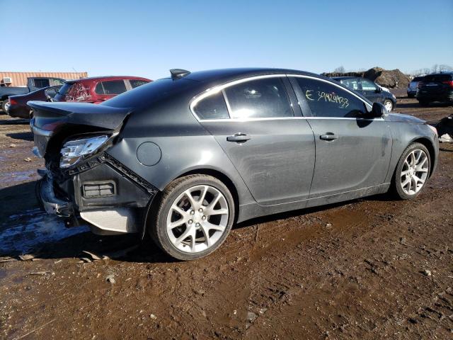 2G4GV5GX6G9104214 - 2016 BUICK REGAL GS GRAY photo 3