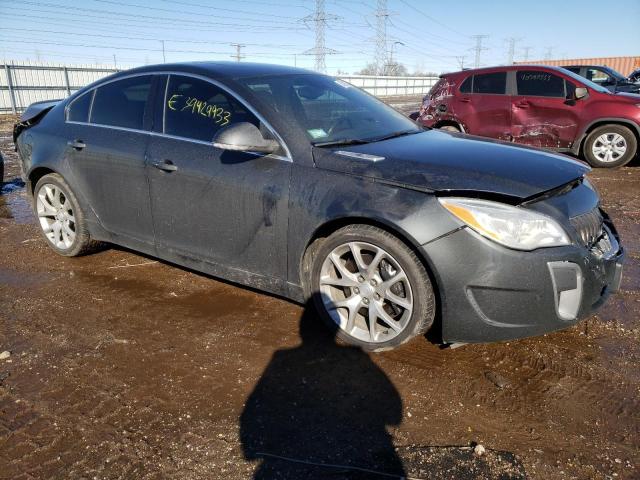 2G4GV5GX6G9104214 - 2016 BUICK REGAL GS GRAY photo 4