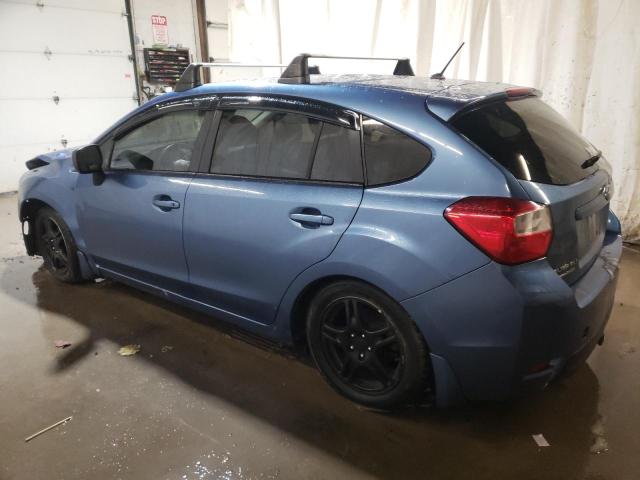 JF1GPAA69E8244828 - 2014 SUBARU IMPREZA BLUE photo 2