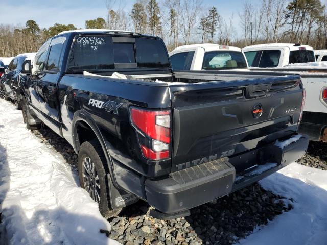 1N6AA1FB7MN533422 - 2021 NISSAN TITAN XD SV BLACK photo 2