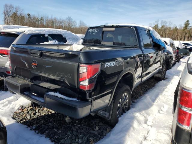 1N6AA1FB7MN533422 - 2021 NISSAN TITAN XD SV BLACK photo 3